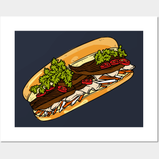 Banh mi - Vietnamese sandwich Posters and Art